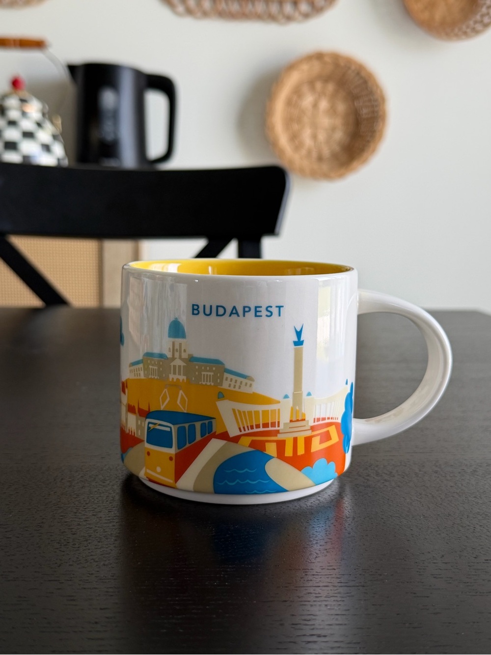 Starbucks NWOB Budapest You Are Here Collection 14 Fl Oz Mug
